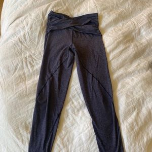 Free People Criss cross leggings